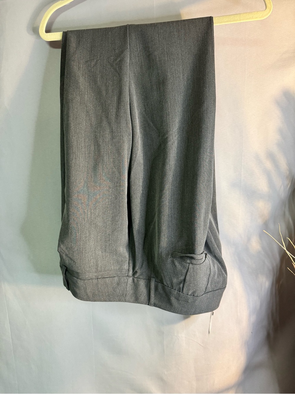 Lane Bryant Straight Leg Dress Pants in Charcoal Gray